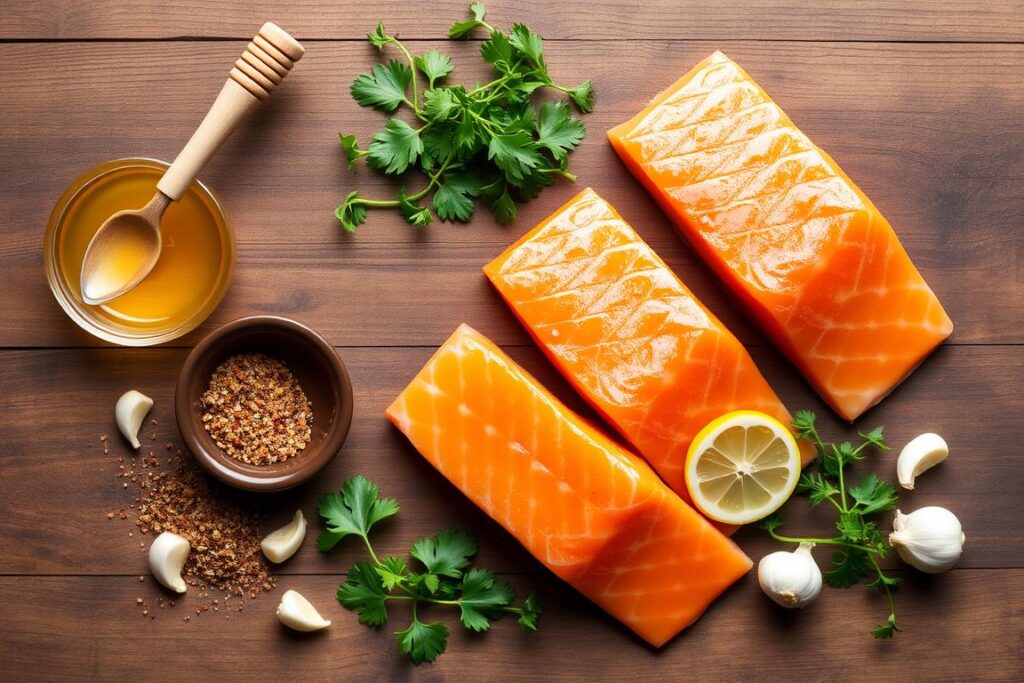 Cajun Honey Butter Salmon Ingredients Cajun Honey Butter Salmon Ingredients